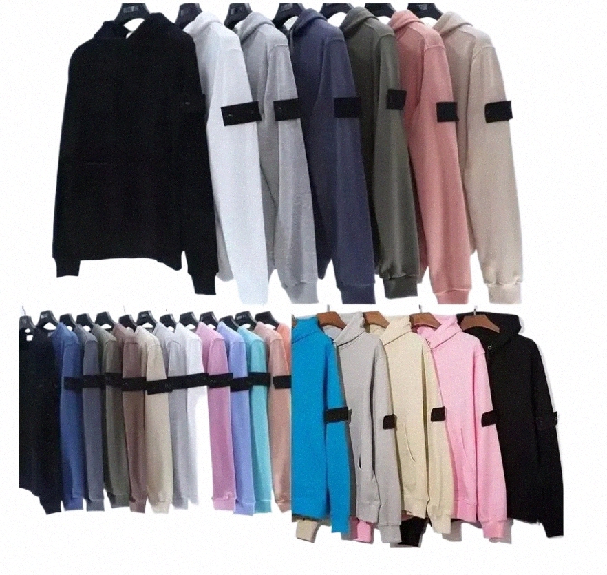 Designer Mens Jumper Badge Stoneshirt Sweathie Henie Men Pantalage de cargaison Pull Pullover Tracksuis Tracks Automne Sweatons Femmes à manches