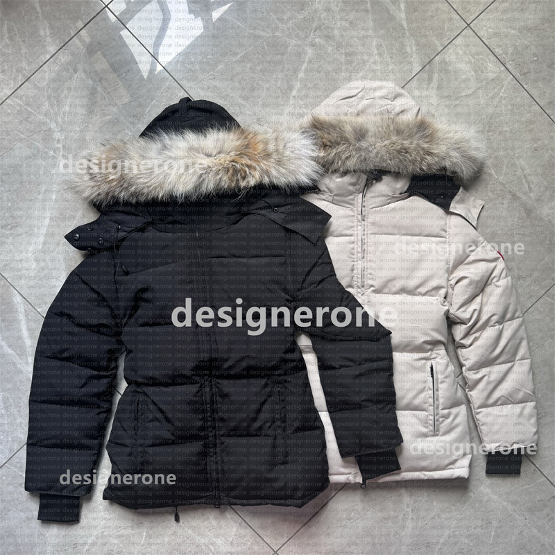 Canada Puffer Jackets Designer goosecoats Pull rope down Jacket Winter Parka Coats Real Wolf Fur Wyndham Windbreaker women Luxury jackets XS-XL-image-989449543