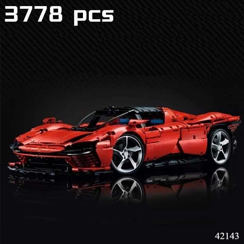 Technical Daytona SP3 Sport Car 3778PCS Toys For Kids Boyfriend Birthday Gifts Decoration ercar Model Building Blocks 42143 C251106-image-1083504592