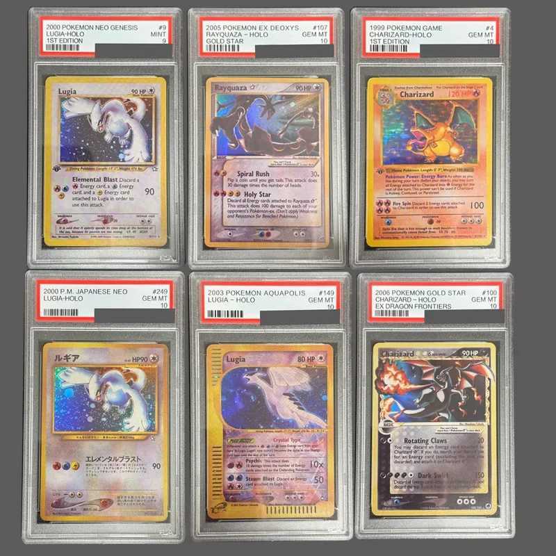 BLBU English Lugia 2000 Spitfire Dragon 1996 Eera Crystal Lugia Star Card Xenocolor Dragon Collection Card L250928QXT7-image-1077531014
