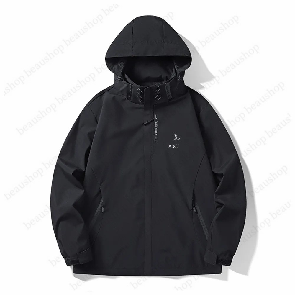Designer Arteryxlys Men's Hooded Jackets Men Jacket Zipper Waterproof Jackets Hoodie Layer Outdoor for Sports Men Women Male Casual Lightweight