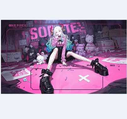 600x3502mm DIY One Piece Play Mat Homemade Carrot Yamato Nami Uta Girl Group Rubber Battle Card Mat L250928U-image-1077609940