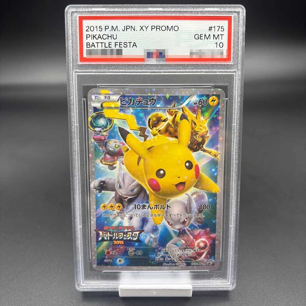 DIY 2015 PM JPN XY PROMO BATTLE FESTA Collection Card 10Points Card Anime Game Card Gift Toy L250928SJPT-image-1077615117