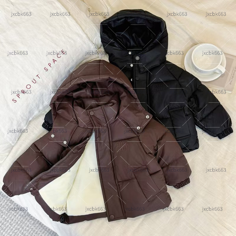 kids down coat Splicing design baby Jackets kids designer clothes Warm clothing High quality winter boys girl Outwear-image-1077721864