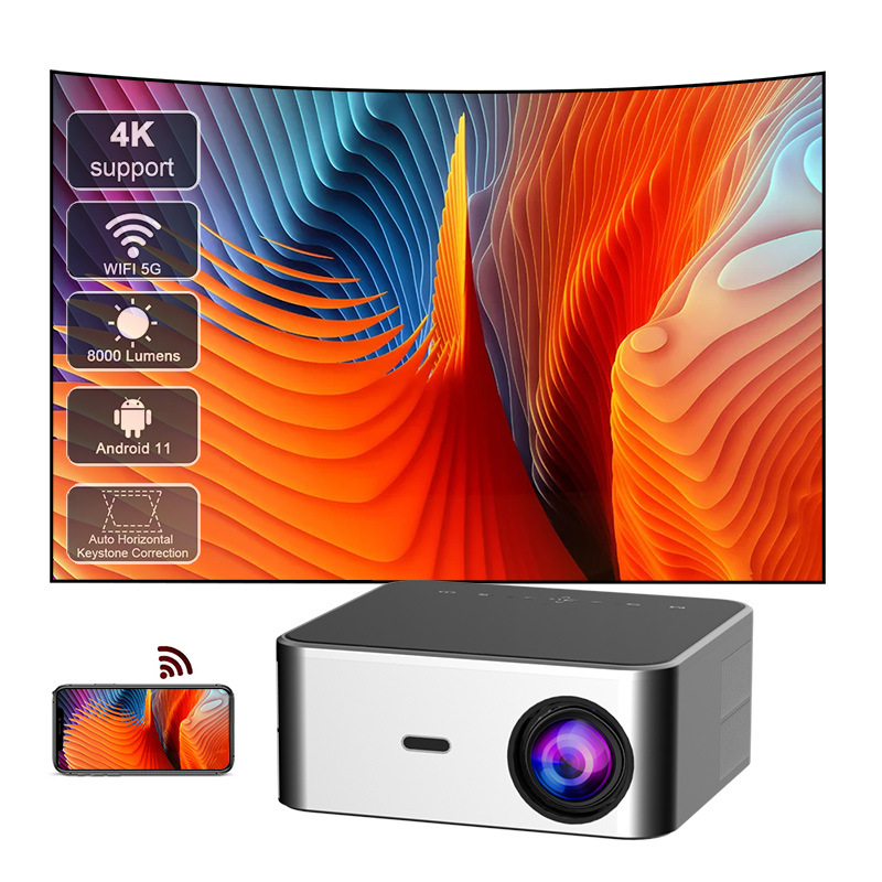 Intelligent fully automatic focusing projector - New model A10 - Ultra-high-definition home theater 1080p office projector R250602-image-1060051341