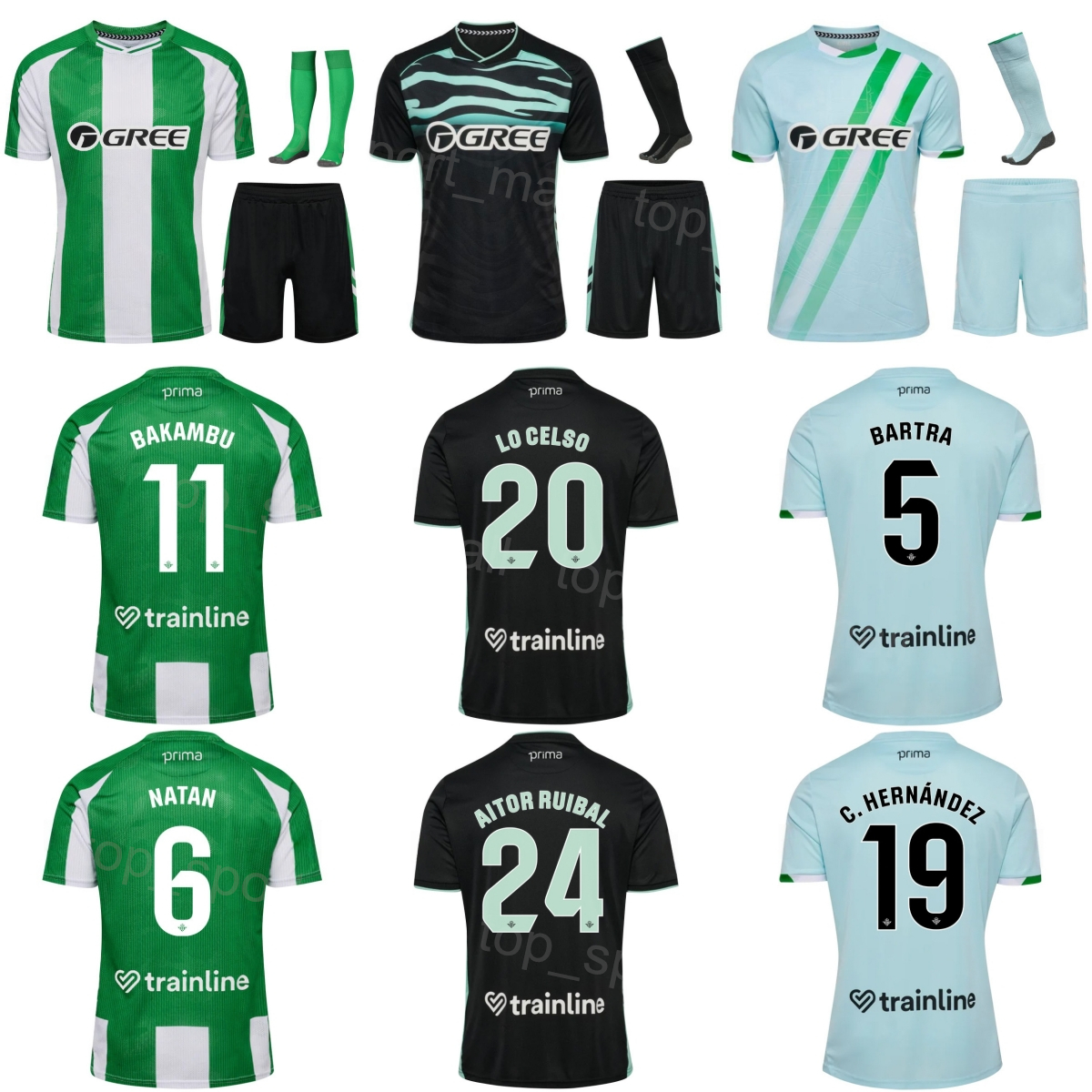 Club Soccer Real Betis 19 Cucho Hernandez Jersey 25/26 Mans Kids 20 Giovani Lo Celso 8 Pablo Fornals Sergi Altimira Alvaro Valles Cedric Bakambu-image-914274810