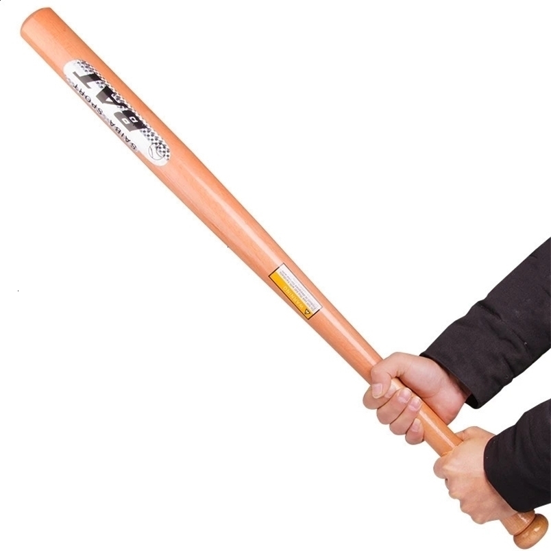 2026 New 53 83Cm Solid Wood Professional Hardwood Baseball Bat outdoor Soft Ball Outdoor Sports Fitness Equipment Self Defense 241120 Free Shipping