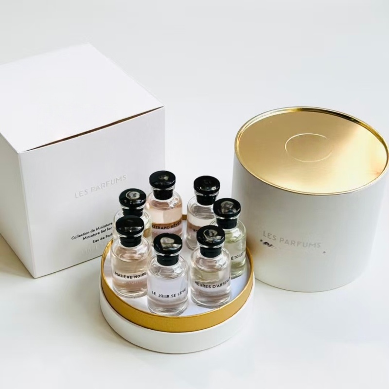 Top perfume Les perfume Set 10ml 7pcs Pink Meteor CCEUR PATTER-REVES MATIERE NOIRELE JOUR SE LEVEL/Quick delivery with box