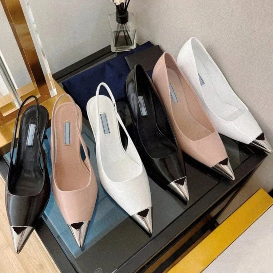 designer heels Slingback heel high sandal womens dress sandals Soft Padded Pumps Brushed patent Black Leather sling back toe Sling-BackhzTW#-image-971864976