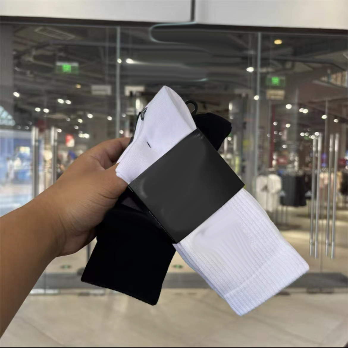 mens socks designer socks sports socks with towel bottom thick sports ankle socks-image-1040173732