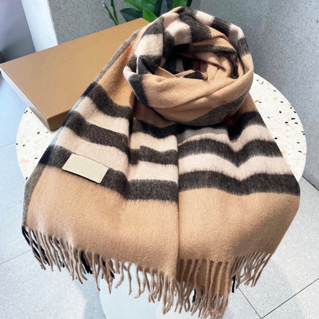 Designer scarf luxury soft scarf for women autumn winter wool cotton warm shawl wedding date outdoor Travel Letters skating tokeepwarm scarves ca-image-930486591