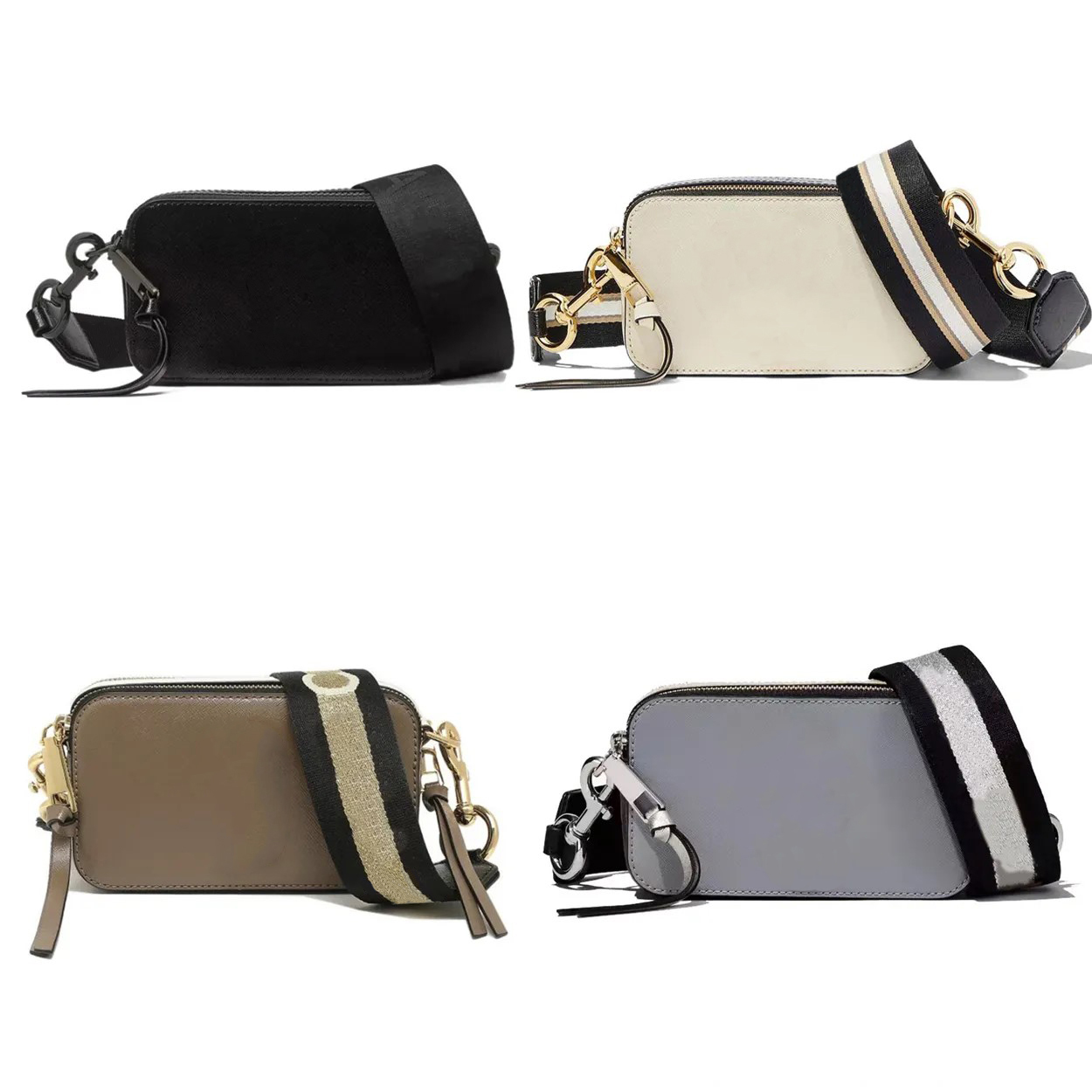 Cross body handbag luxury bag designer camera bag fashionable women's wallet men and women's signature texture fashionable long zipper