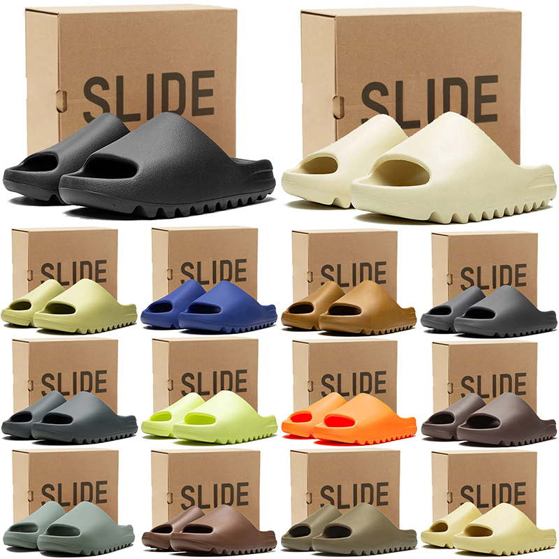 free shipping with box men women slippers designer slides fashion sliders non-slip mens summer beach sandals outdoor slipper comfortable shoes