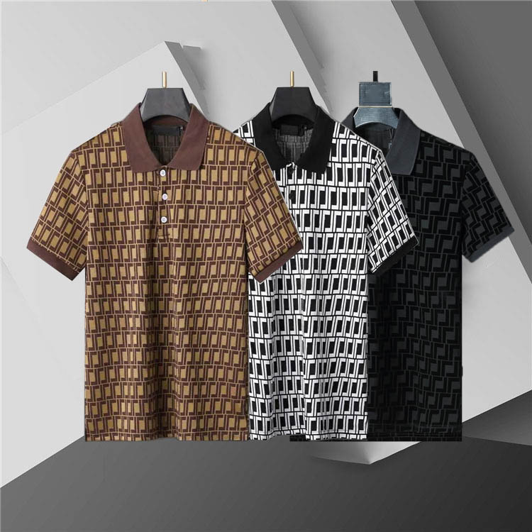 Designer Polo Shirts pour hommes Polos décontractés Shirts Fashion Snake Bee Imprimerie T-shirt High Street Mens Polos Tops Summer Womens Vêtemen