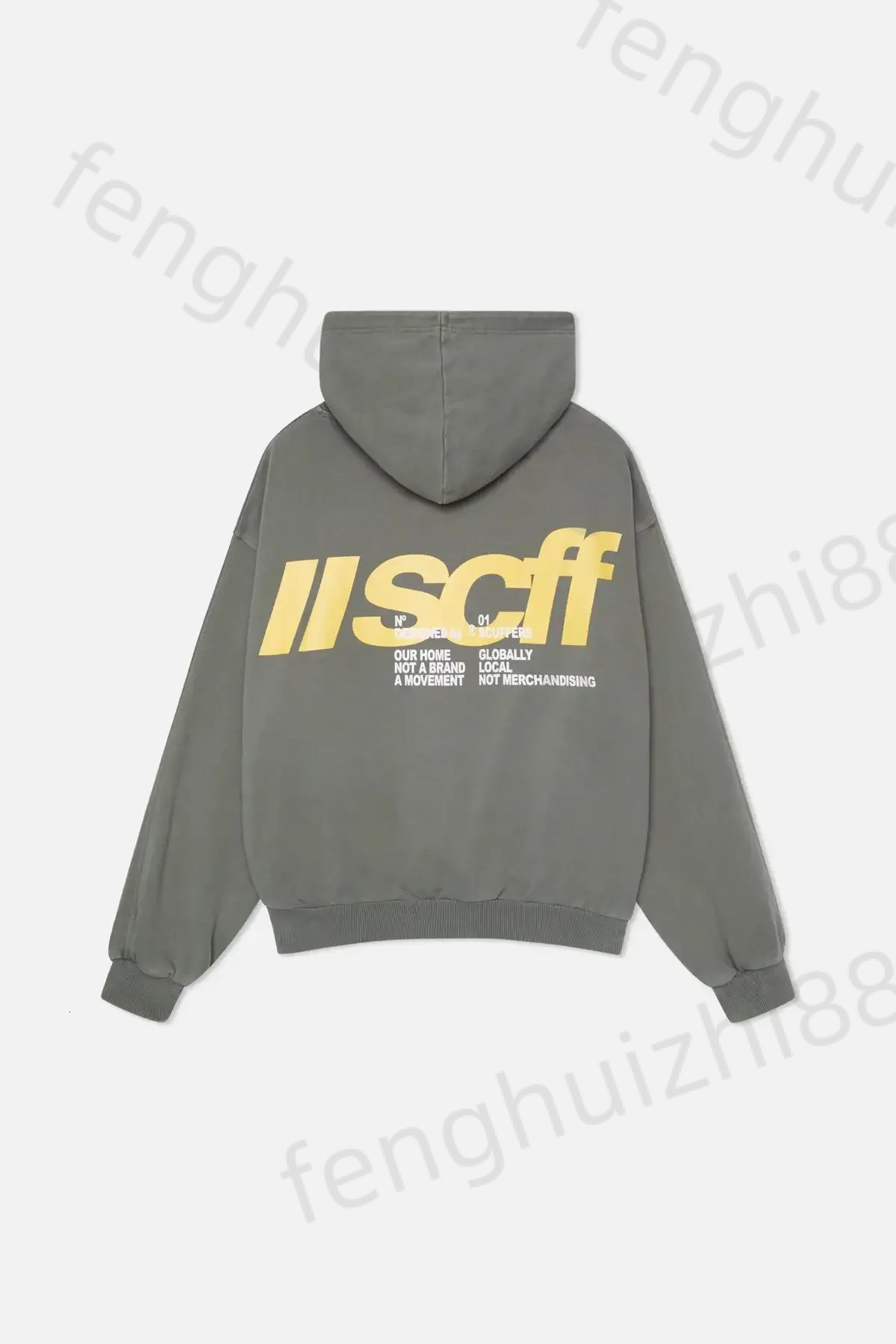 Men's Hoodies Harajuku Scuffers Logo Women Streetwear Sweatshirts Gothic Korean Tops Grunge Y2k Clothes Goth Oversized Hoodie 8A0