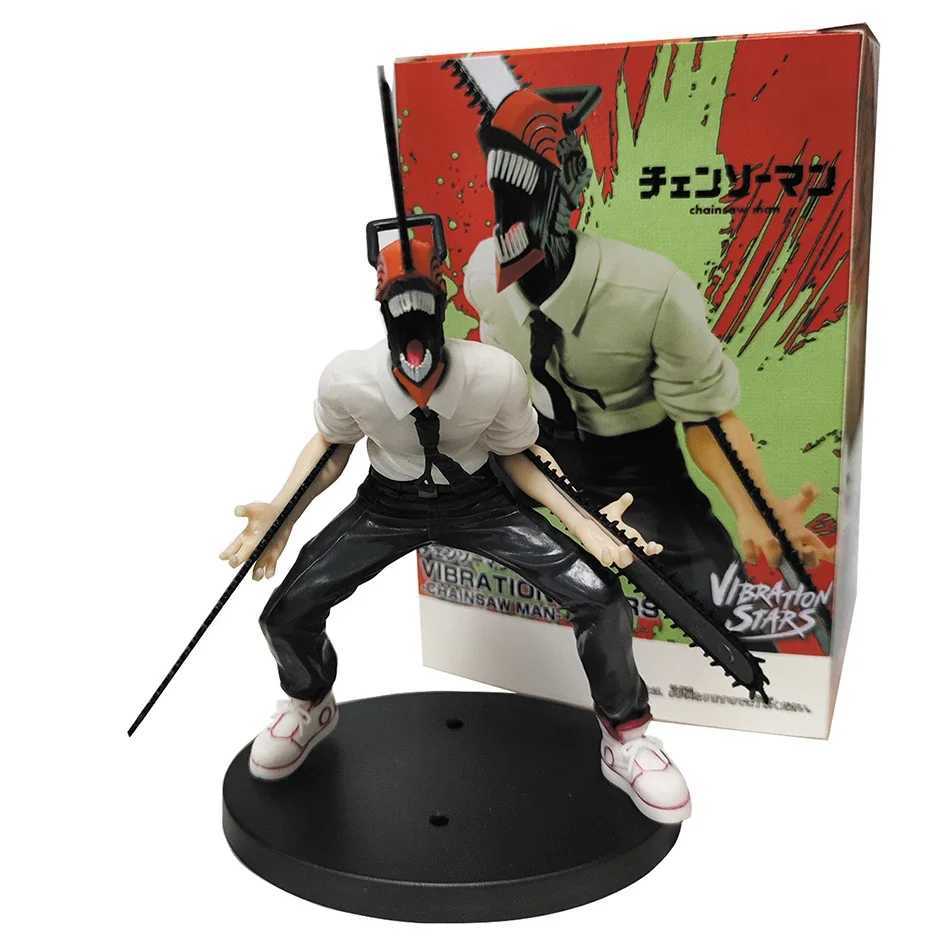 Hot 18cm Chains Man Anime Figure Power Denji Man Power Figurine PVC Adt Collection Model Doll Toy K260325-image-1096839735