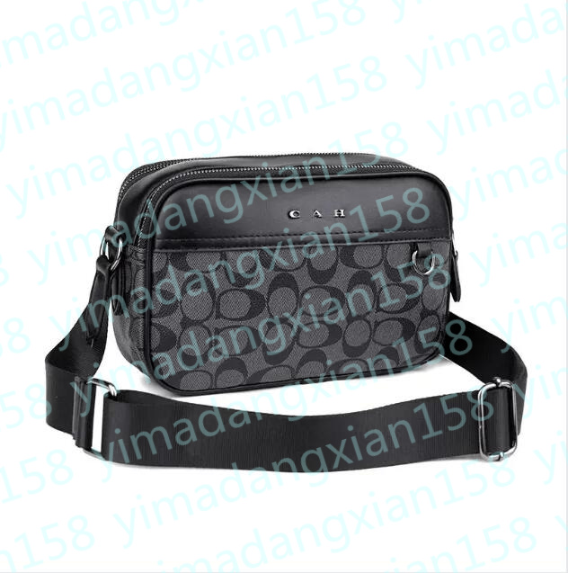 Luxurys Camera Sac Mens Designer pour homme Bandoulière Sac à main Sac à main Femme Sac à bandoulière Lady Voyage Tote Embrayage Sacs en cuir noi