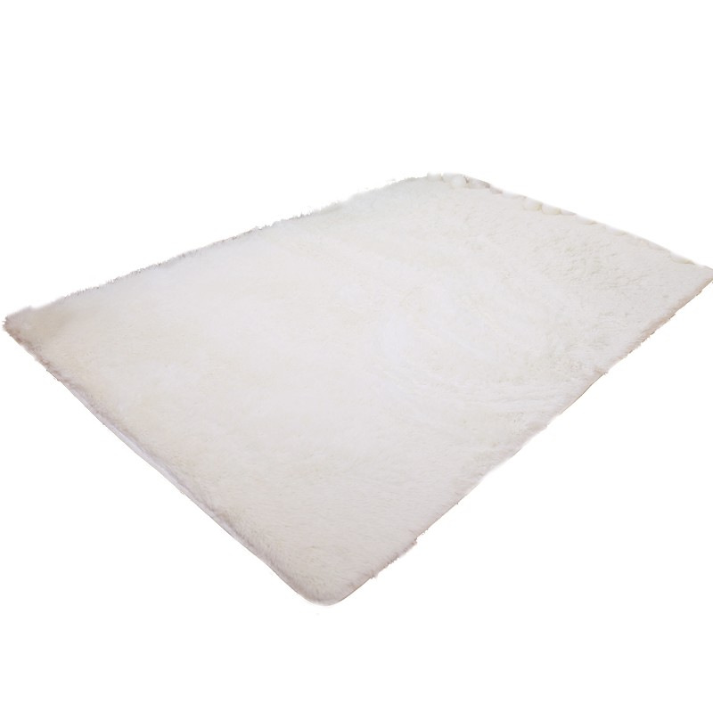 Rabbit Hair Carpet, Bedroom Fully Covered, Living Room, Household, Dirt Resistant, Solid Color Plush Mat, Ins Bedside Carpet, Study Floor Mat-image-1040818726