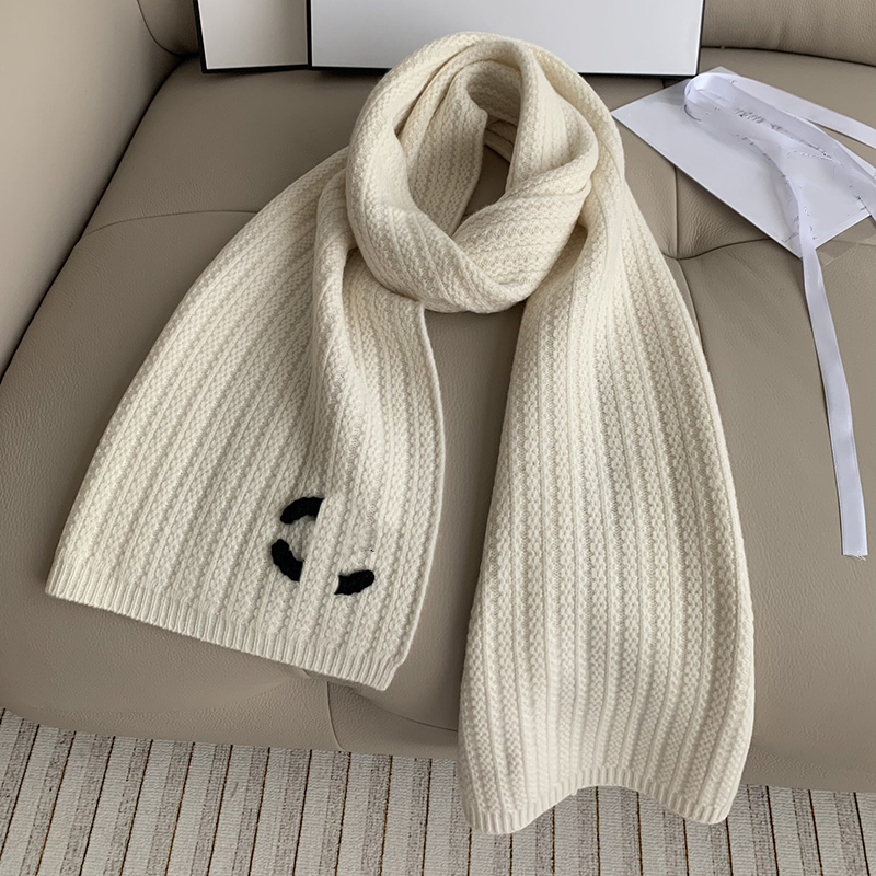 Brand designer scarf Luxury Scarf cashmere wool 24B Knitted Scarf scarfs Thick Shawl Women Long Winter 32*180cm Soft to the touch fluffy like cotton