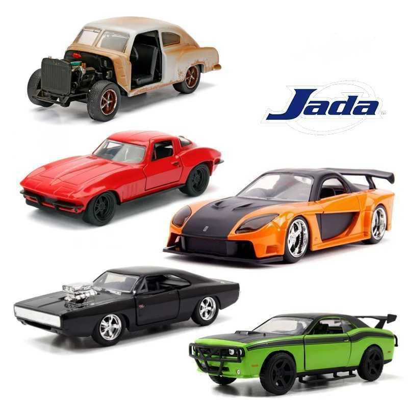 Diecast Model Cars jada Alloy Fast and Furious JLS Hans RX7 DOM RT EVO 720S STI SVT SEANs Car Model T240513-image-976278164