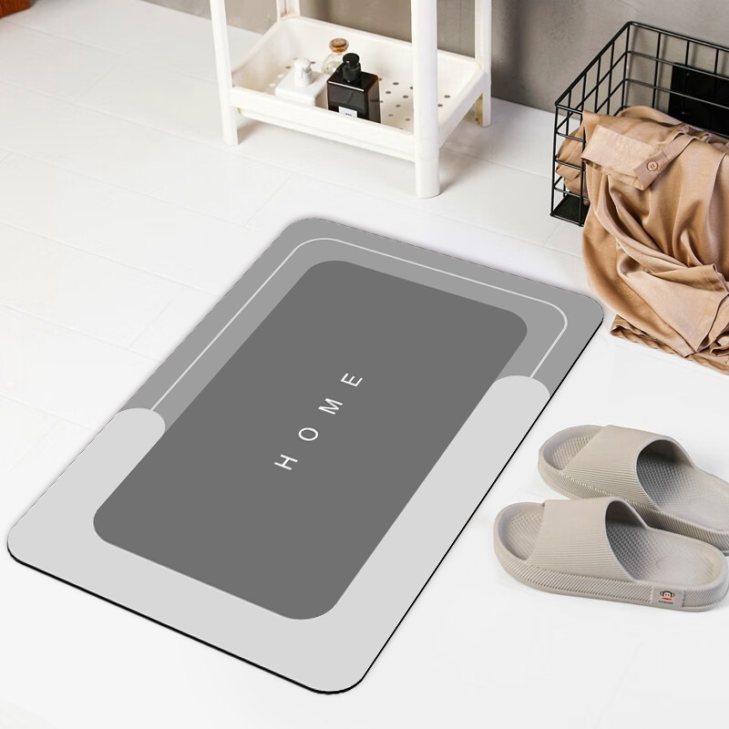 Transfrontaliero All'ingrosso Diatomite Pavimento Tappetini Assorbente E Resistente Allo Sporco Bagno Bagno Antiscivolo Piedi Tappetini Port-image-1041073333
