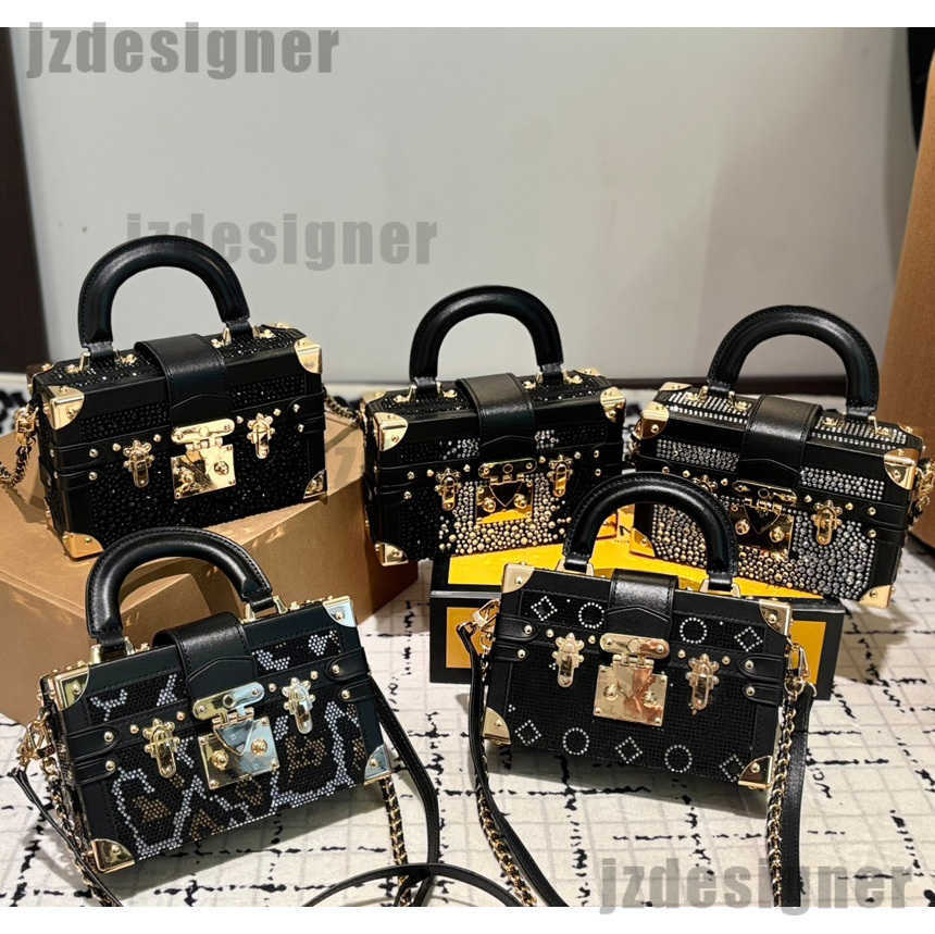 Boîte à épaule dure Hard Boîte Sac à main Sac à main design sac à main pochette sac mode Hobo Sacs Hommes Femmes Crossbody Travel Bag Purse Handb