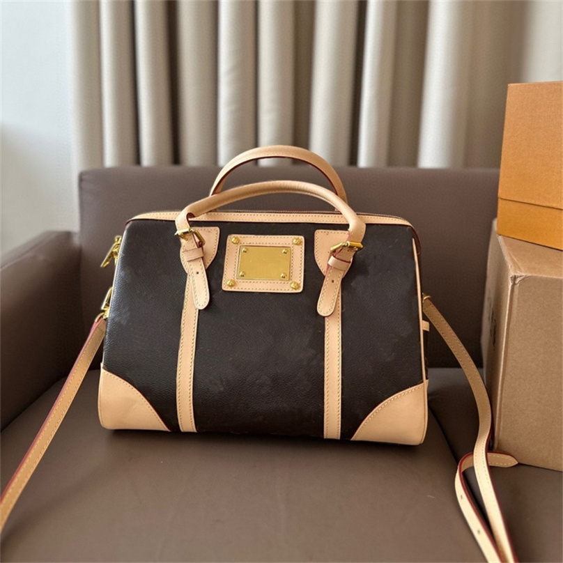 women handbags Designer travel bag Luxury Boston bag Shoulder bags Womens Men tote handbag Duffel Leather pillow bags-image-1041082056