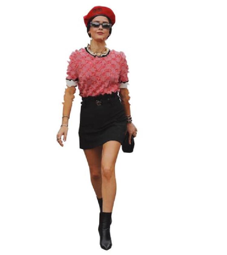 Designer Womens Knitted T Shirt Top Tees Short Sleeve Solid Women O-Neck T -Shirts Fashion Slim Knitwear T-Shirt Tops jumpers