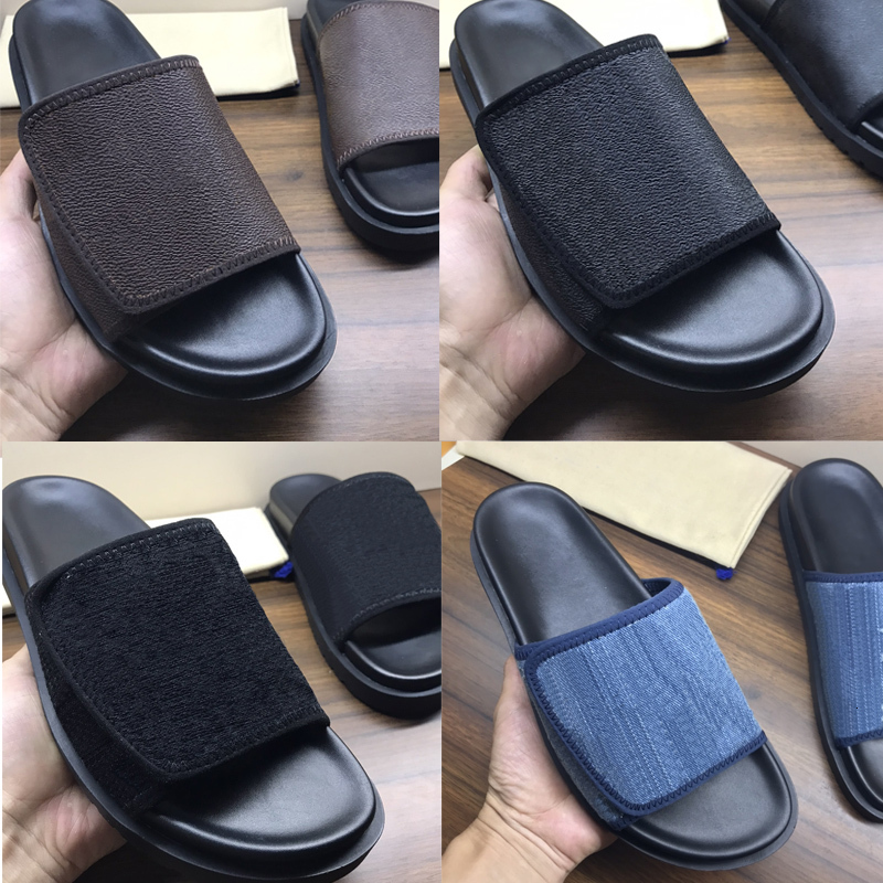 Men Women Slippers Designer Beach Sandal Summer Thick Bottomed Shoes With Box 680