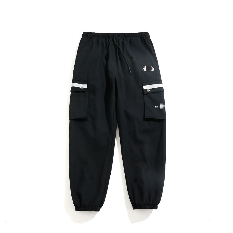 2025 Spring New Mens Embroidered Outdoor Casual Work Pants Men Loose Large Pocket Sports Trousers