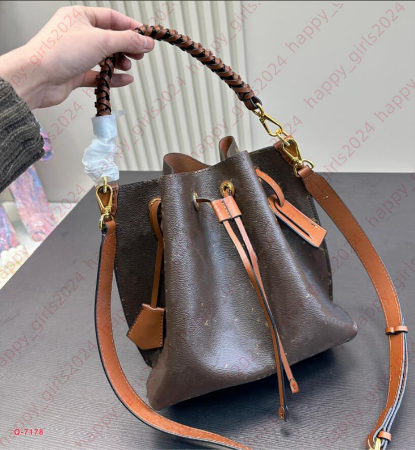 Designer Neo Bucket Bag Women Muria totes Bags Leather Hollow out Drawstring crossbody Muria Handbags Shoulder Purse High Quality Shopping Wallet Sa