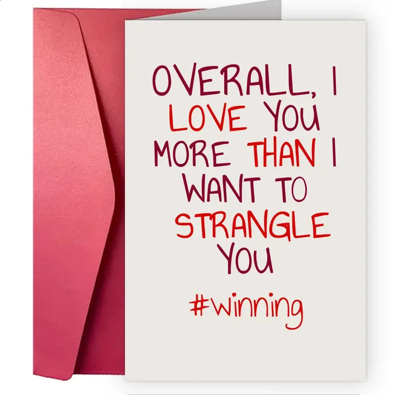 1 pc A Funny Creative Valentines Day Greeting Card Anniversary Cards For Him 250110 K260318-image-1098009045