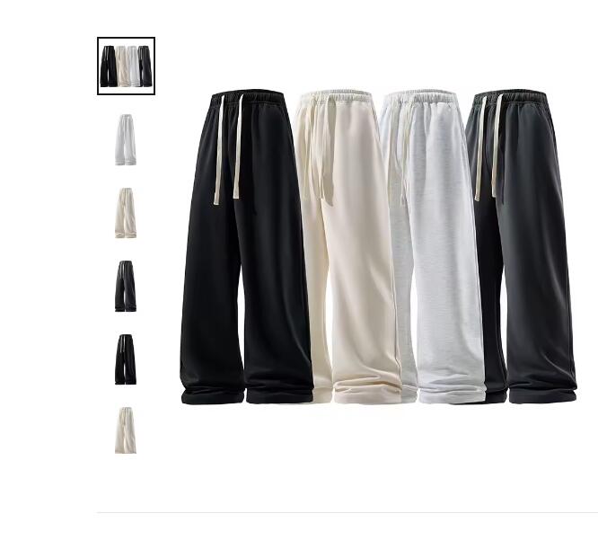 65Color USE Designer Fashion Pants Sweatpants Speckled Letter Print Men's Women's Couple Loose Versatile Casual Pants Straight Size S-X-image-907247211
