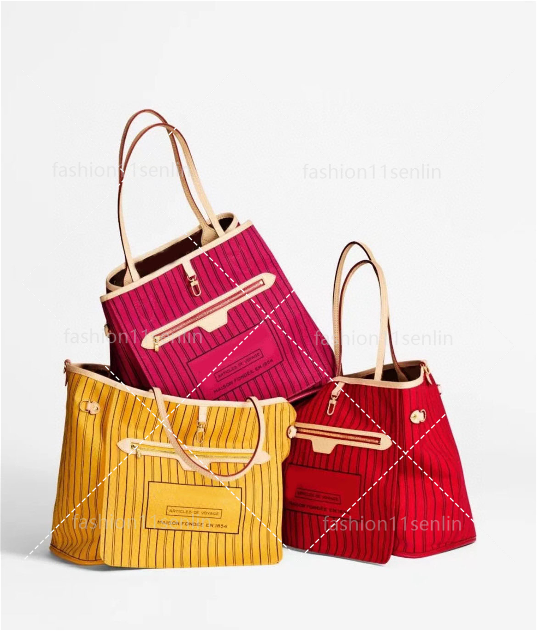Sac de créateur de luxe 2pcs Set Femmes sacs sacs à main à l'intérieur à grande capacité Messenger Messenger Composite Embrayage Le sac fourre-to