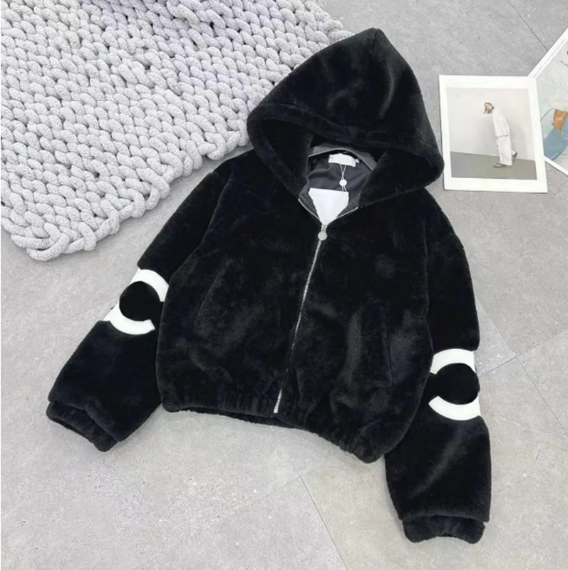 Women's Jackets Fleece Jackets Women's Wool Jackets Lamb's Wool Winter Hoodies Parkas Fashionable Thick Warm designer clothing Sho