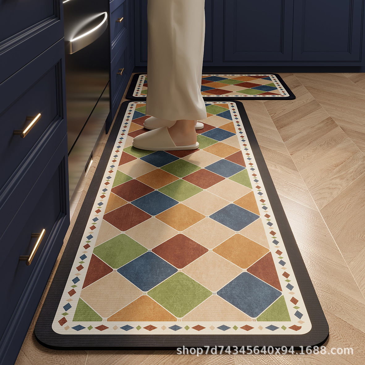 Kitchen Floor Mats Non-slip Anti-oil Wipable Non-washable Special Foot Mats Absorbent Mats Carpet Whole Store-image-1041521449