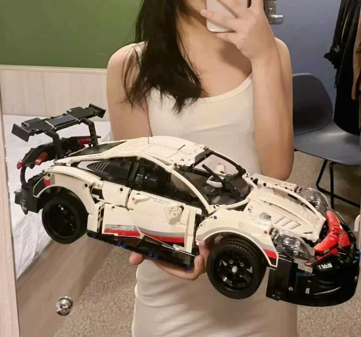 911 RSR Car Compatible 88009 Bricks 1630 PCS DIY Toys Christmas Gifts Birthday Gifts dominoes Blocks Construction Toys M260309-image-1096809037