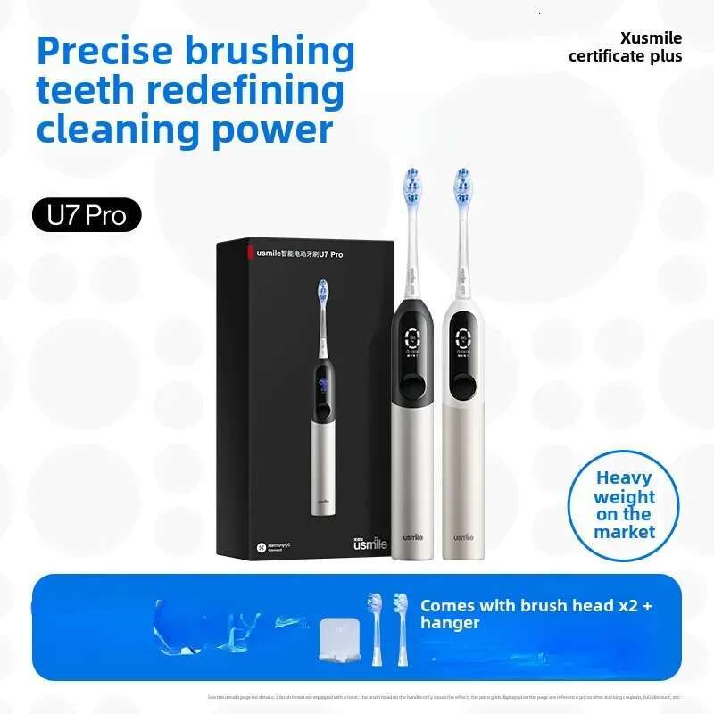 Huawei Choice Usmile Electric Digital Toothbrush Male and Female Adult Couple Smart Gift Box U7 Pro-image-1041599051