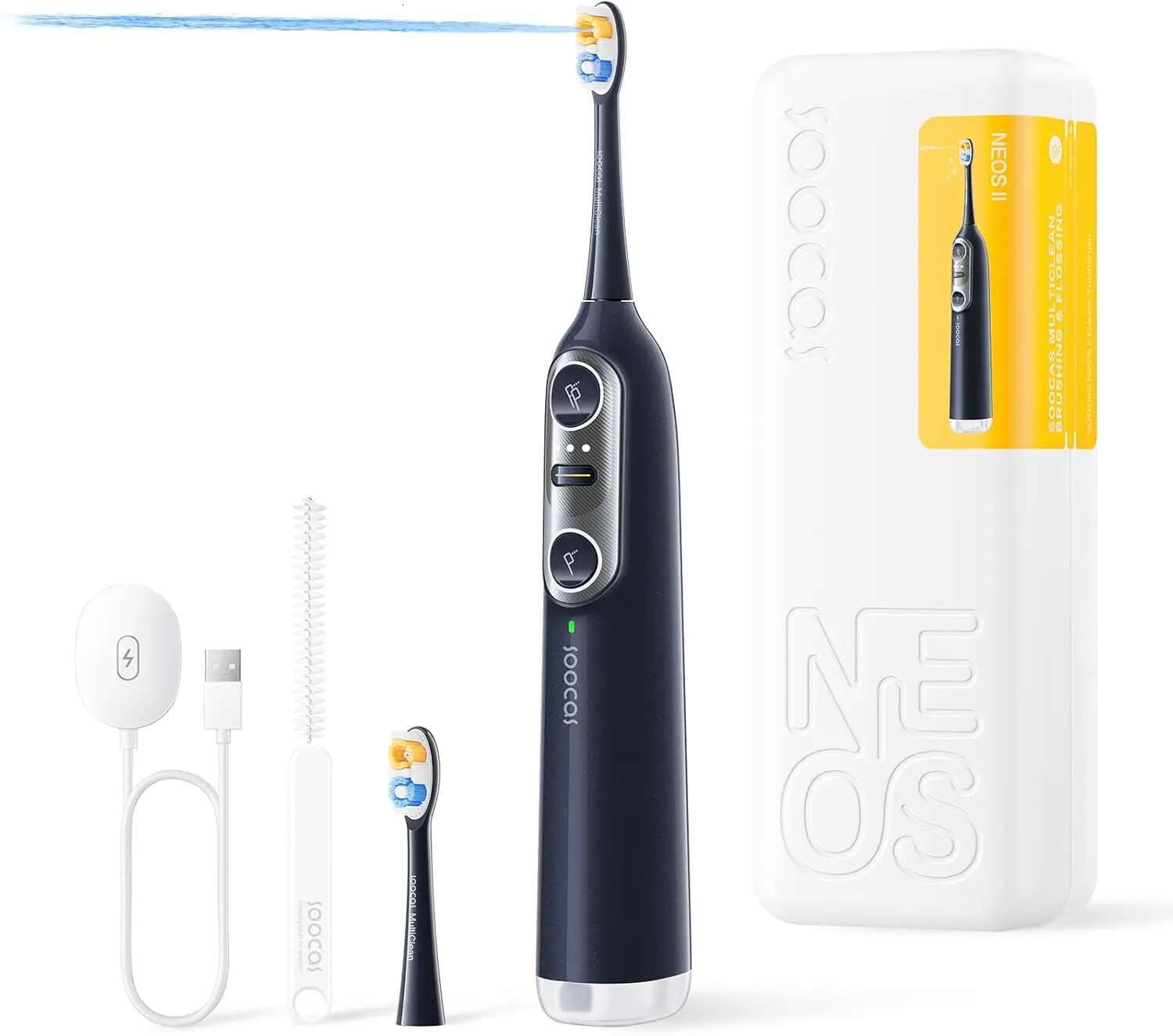 with Water Sonic Electric Toothbrush for Adults-image-1041598239