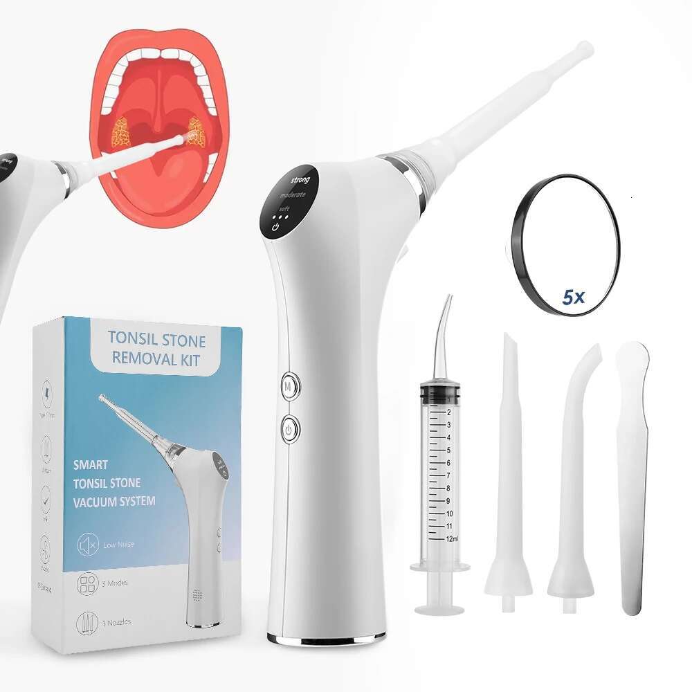 Electric Remover Vacuum Tonsil Stone Removal Kit With Irrigation Syringe Fight Bad Breath Irrigator Oral Fresh-image-1041597116