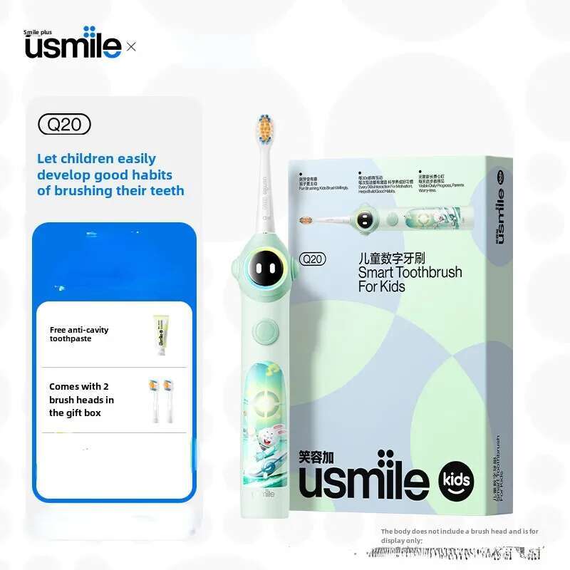Usmile Children&#039;s Electric Rechargeable Sonic Automatic 3-15 Year Old Baby Smart Toothbrush Q20-image-1041598909