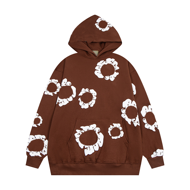 Men's Hoodies Designer Hoodie Mens Street Hip Hop Sweatshirt Round Neck Pullover Printed Casual Loose Cd0