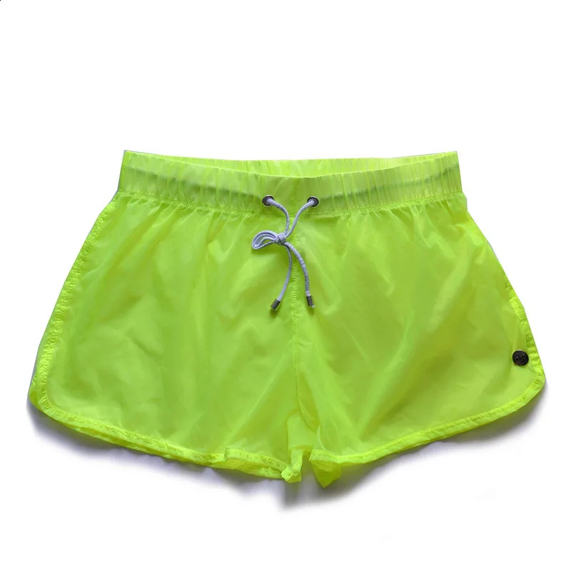 Sexy Transparent Swimming Shorts Men Ultra Thin Swimwear Match For Underwear Briefs Swim Trunks Nylon Swimsuit Desmiit Slip 250108