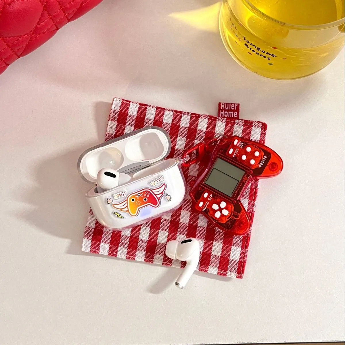 Comfortable Cartoon Cute Wireless Bluetooth Earbuds with Semi-In-Ear Design for Sports & Gaming-image-1041743788