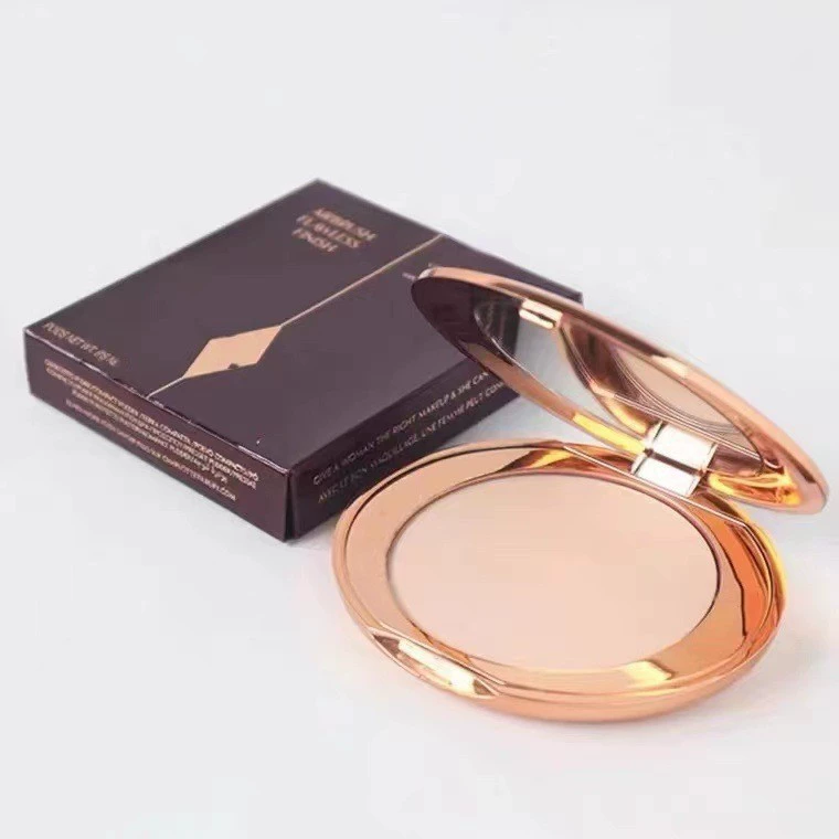 CT Flawless Setting Powder Foundation For Perfecting Micro Makeup 8g Soft Focus Setting Oil Control Light Skin Fair Medium Double Choice-image-1041787206