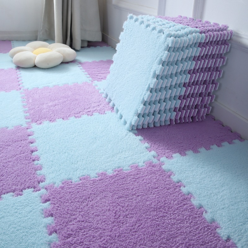 Splicing foam floor mat, floating window, living room, bedside carpet-image-1041838989