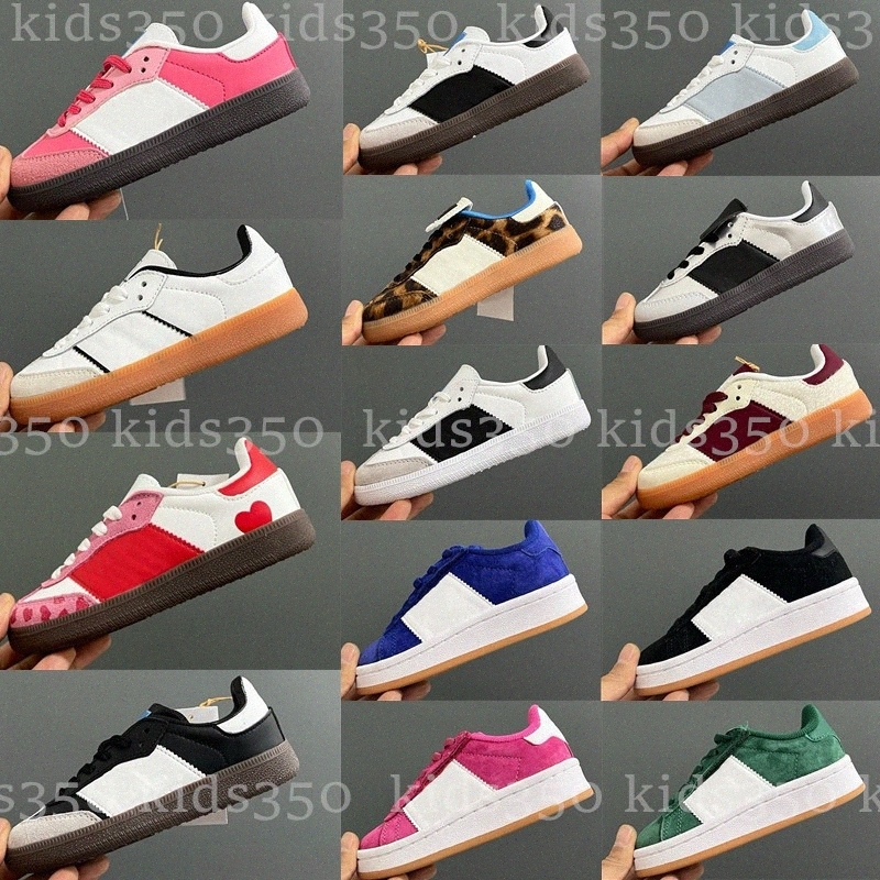 Kids designer shoes Toddler Sneakers Children SkateboardingTrainers 22-35 BLACK white grey color Infant Boys Girls Baby shoesqD0e#-image-903809069