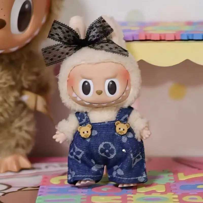 Doll Apparel 17cm Labubu Clothes Advanced design Heartbeat Macaron labubu clothes designer senior fashion brand clothing cute H250116 SJEN-image-1042748282