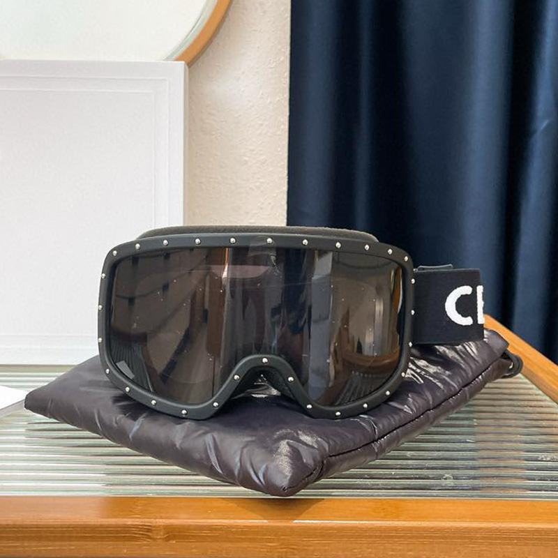 Snow Designer Fog Haute Définition Résistant à l'usure Mode Masque coloré UV Anti-éblouissement Lunettes de ski Article livré avec un emballage d