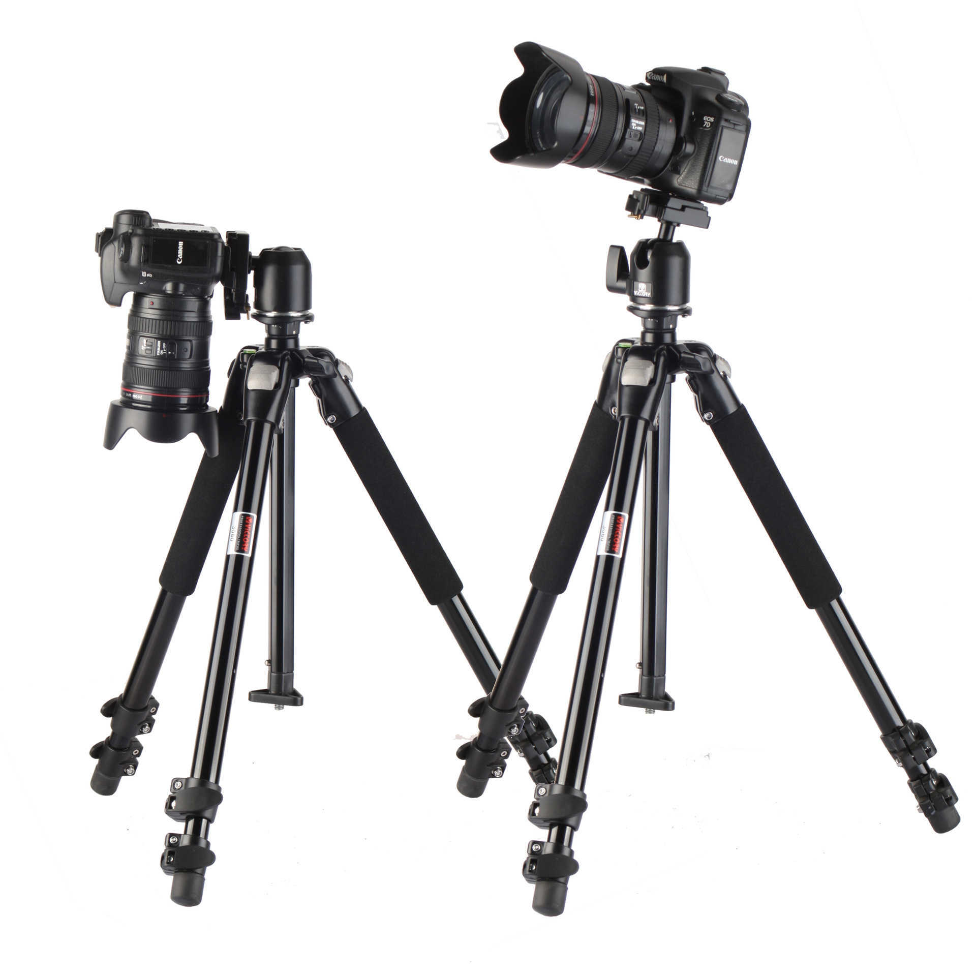 Witley 3080 professional telephoto SLR camera snap aluminum alloy inverted shooting large load-bearing photography tripod S251171-image-985996089
